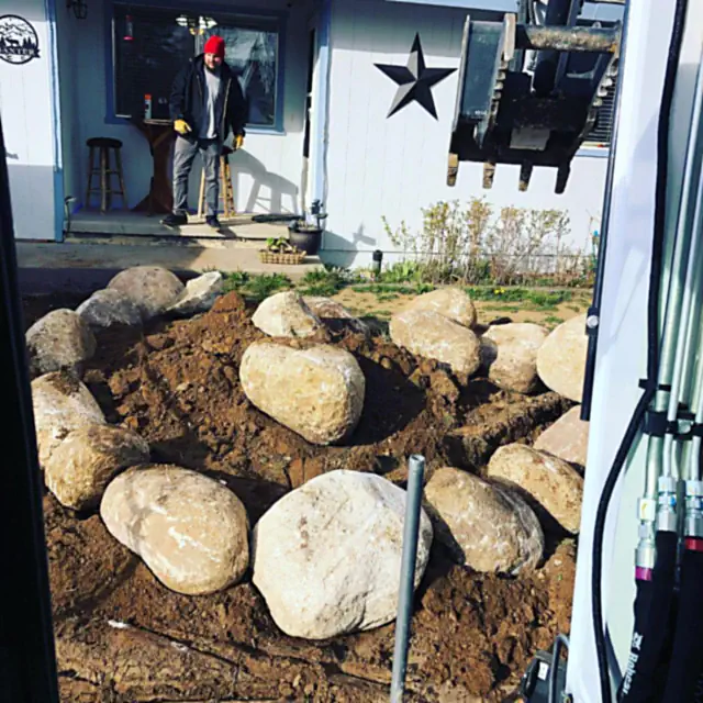 Landscaping work by Grass Reaper near Carson City, Nevada