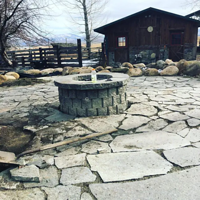 Landscaping work by Grass Reaper near Minden, Nevada